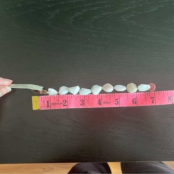 NWT Peyote Bird Free Spirit Rose Quartz Bracelet Button Loop Closure Leather - Picture 15 of 15